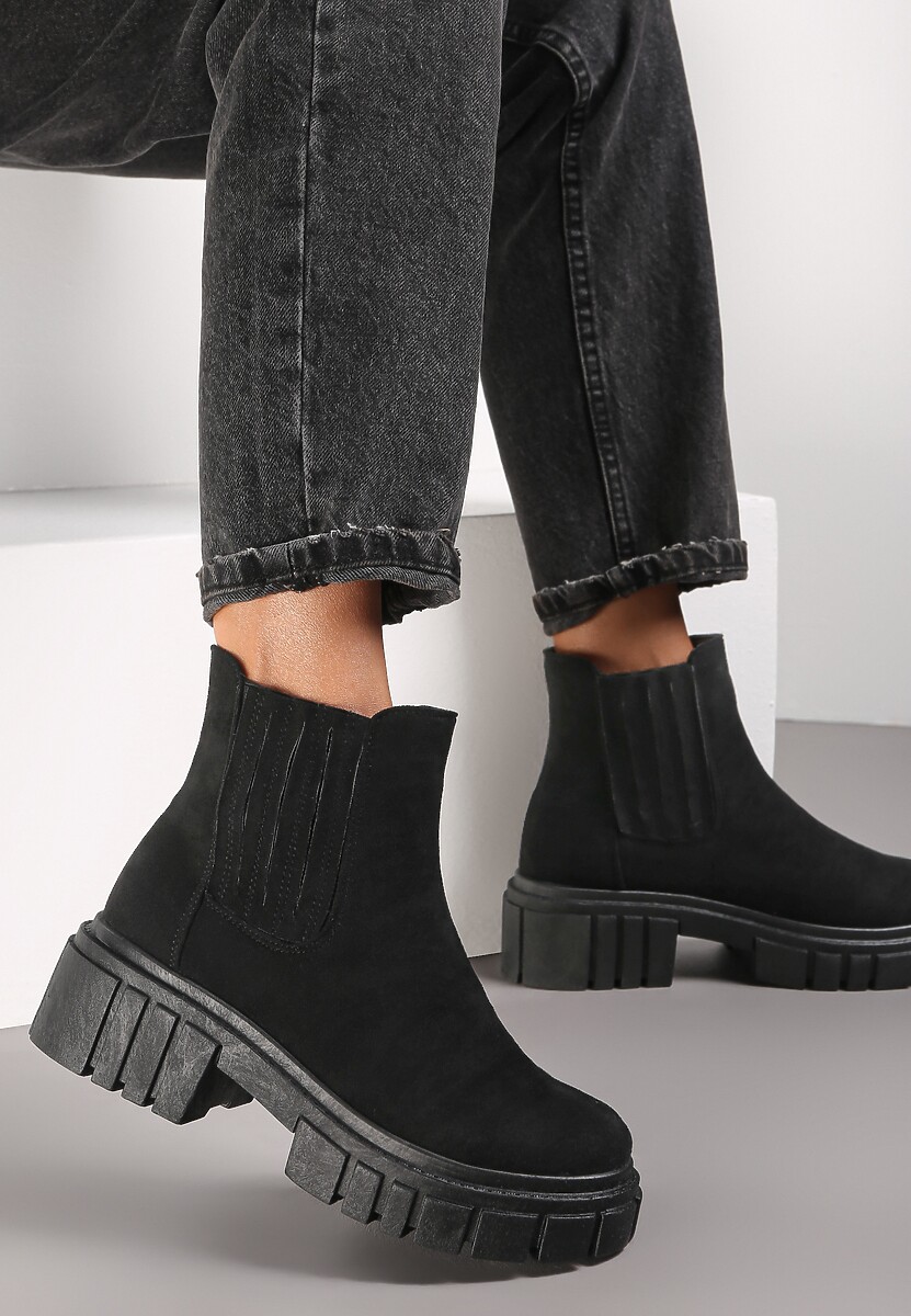 Botine negre Reetta 2