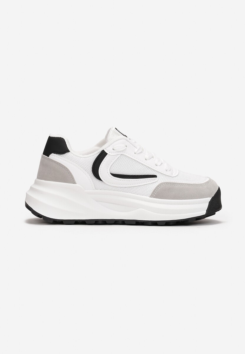 Biało-Czarne Sneakersy Flaherty 3