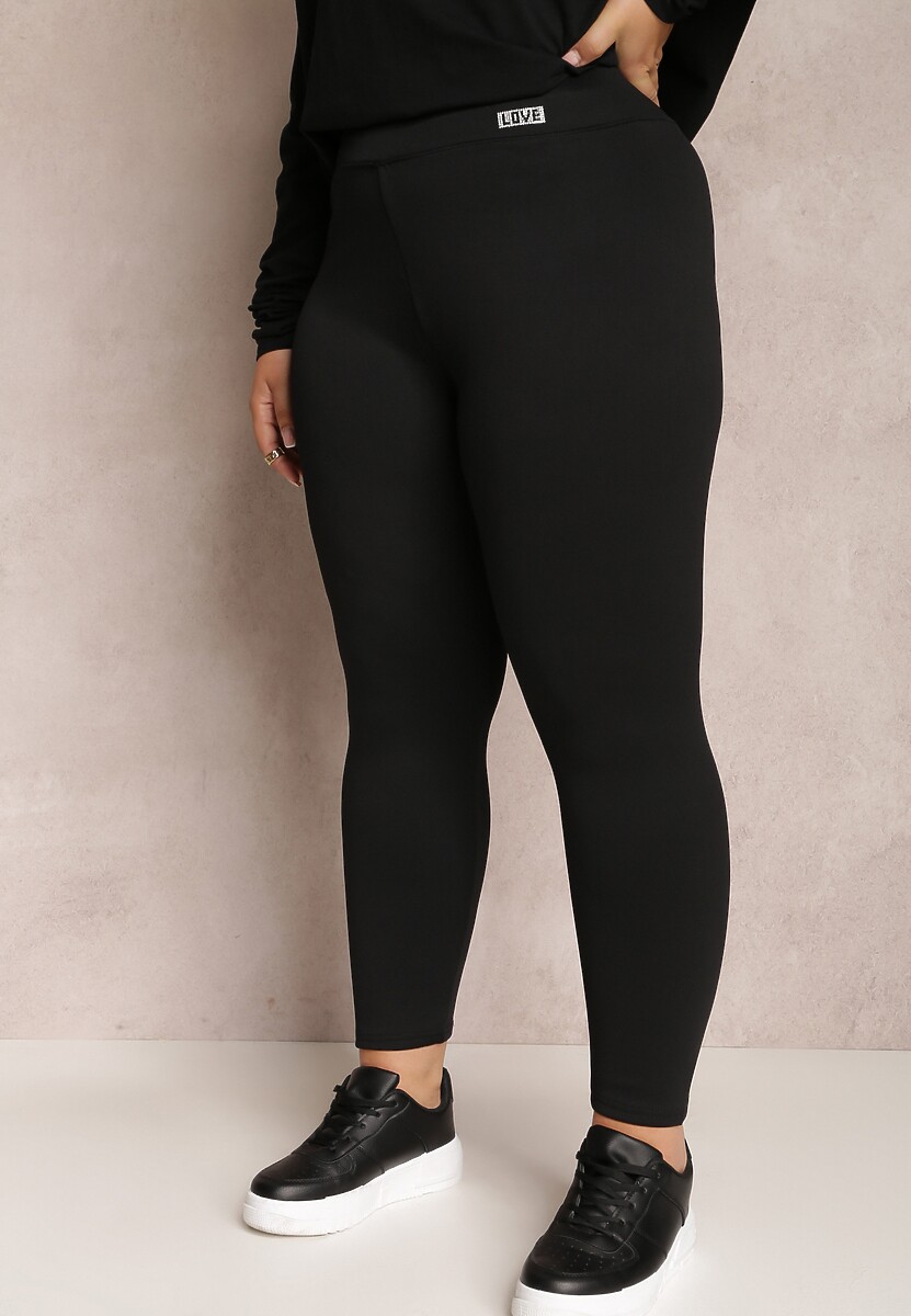 Czarne Legginsy High Waist Vinee 1