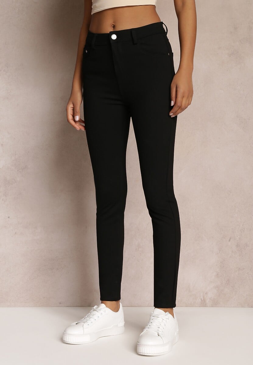 Czarne Spodnie Skinny Jeriel 1