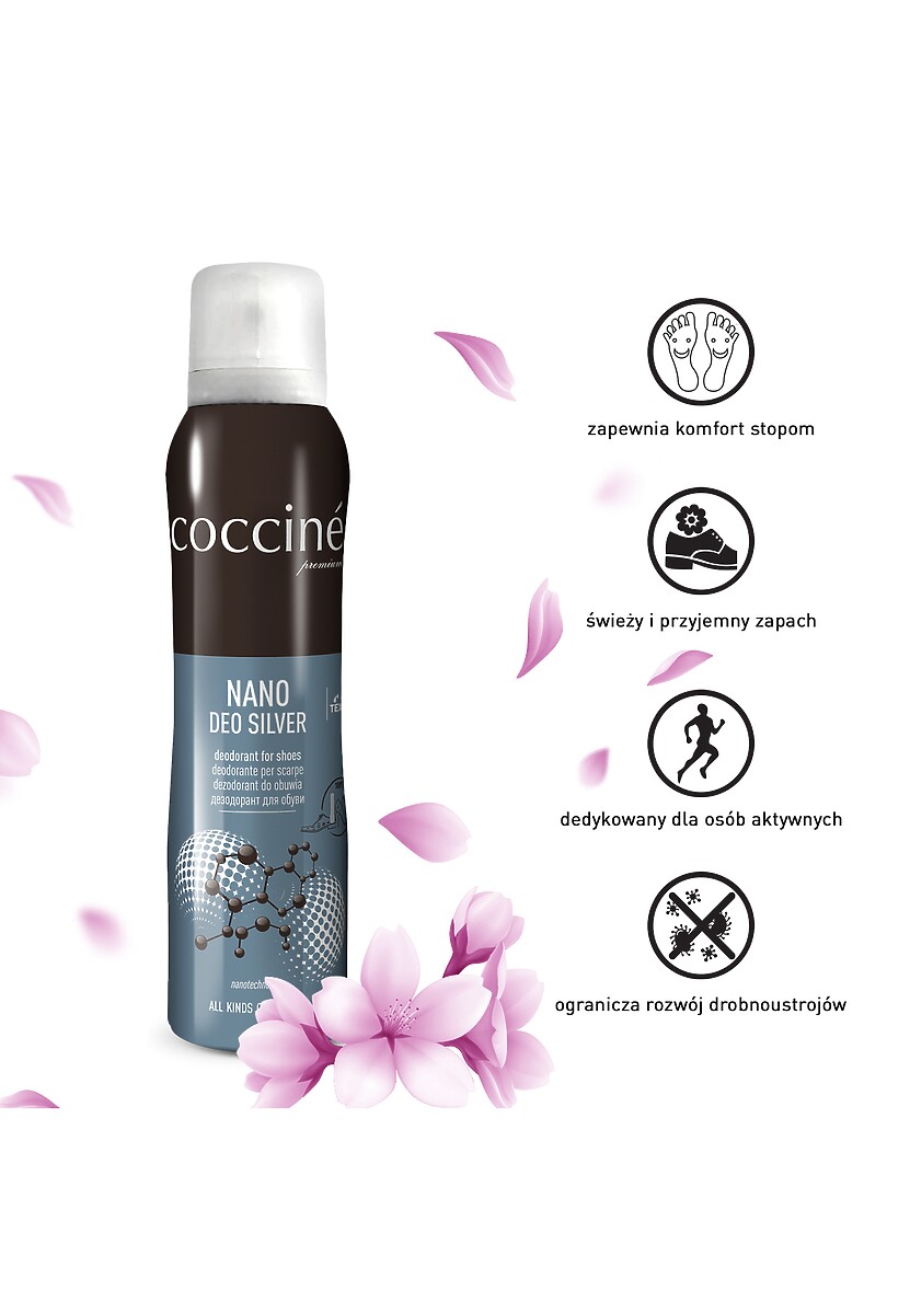 Biały Dezodorant do Obuwia w Speyu Coccine 2