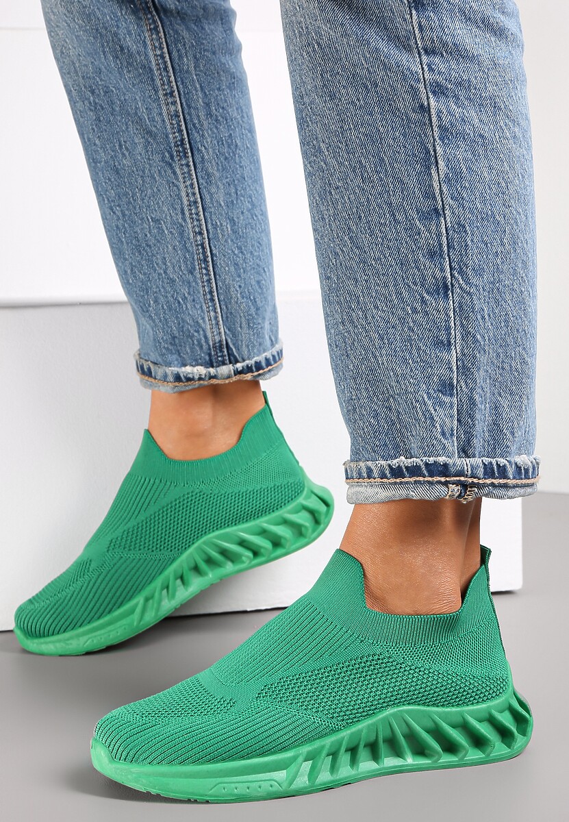 Zielone Buty Sportowe Kratair 1