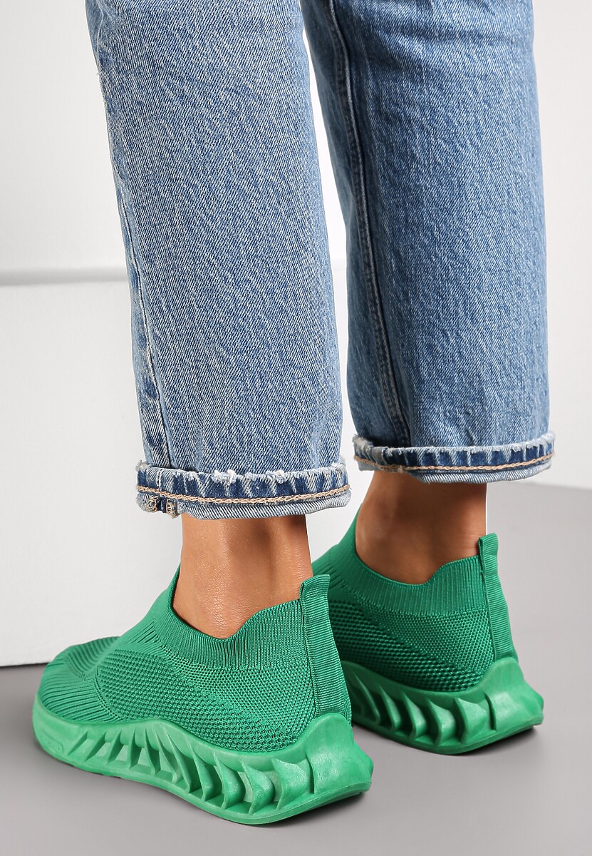 Zielone Buty Sportowe Kratair 2