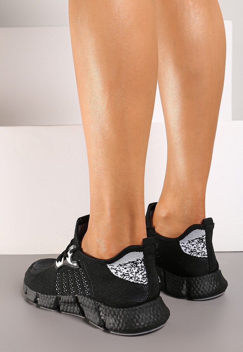 Negre Pantofi Sport cu Perforatie Shoseal 3