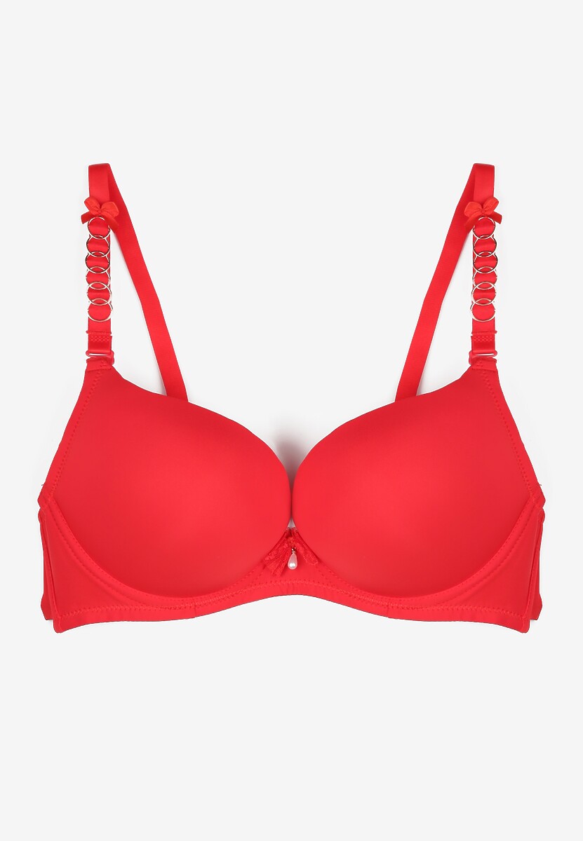 Sutien Roșu Push-Up Cu Bretele Detașabile Learesa 1