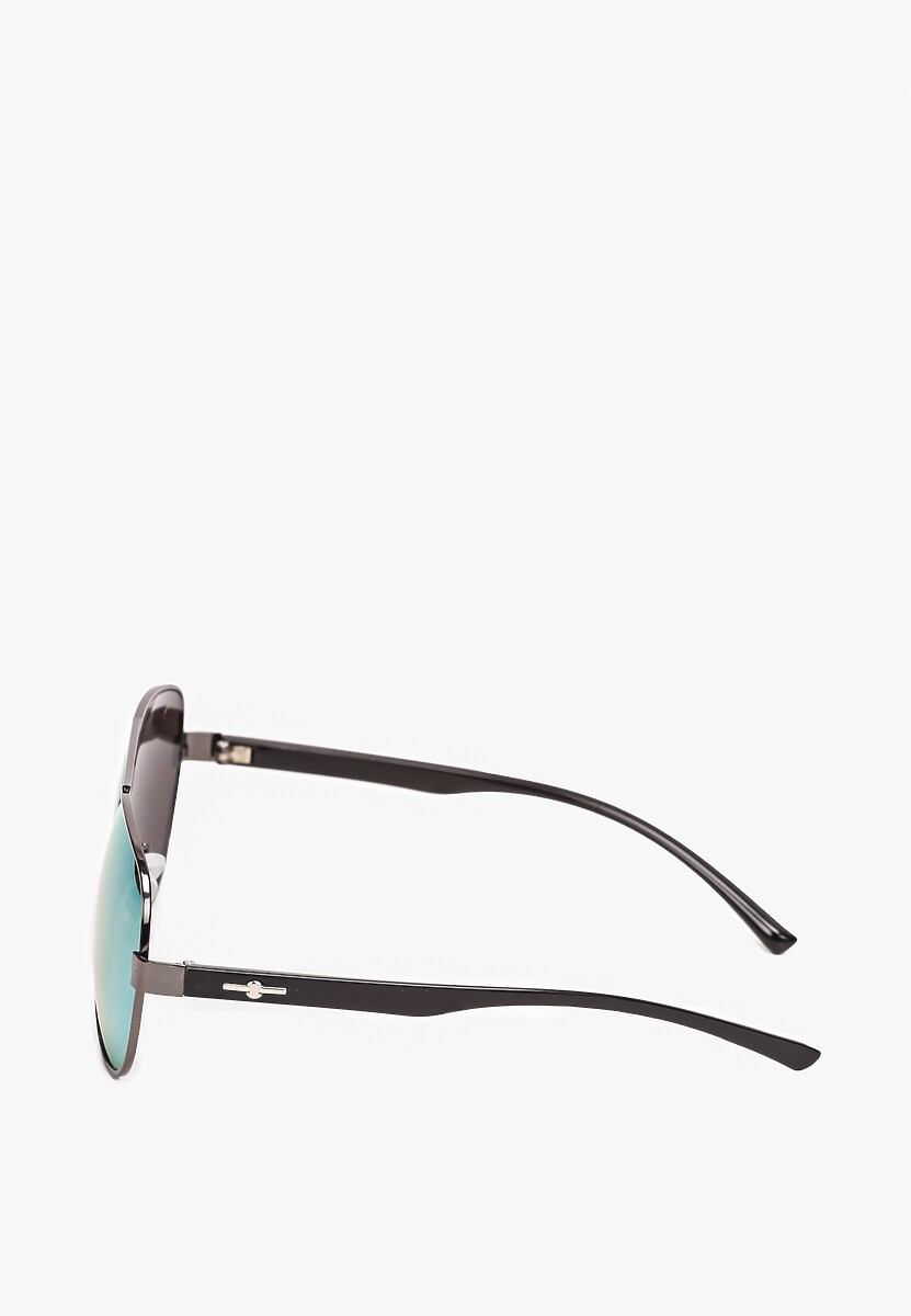 Wielokolorowe Okulary Przeciwsłoneczne Aviator z Cienkimi Oprawkami Zaina 2