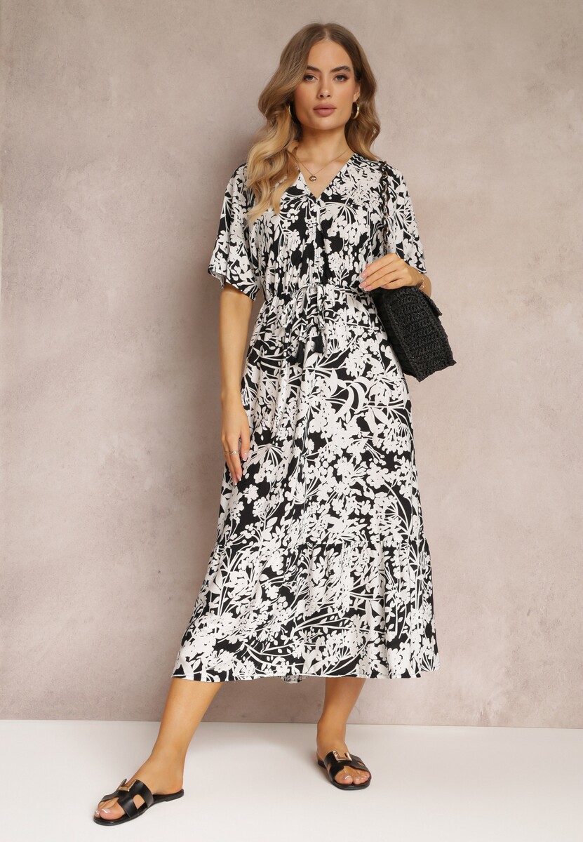 Rochie Humina Alb-Negru 2
