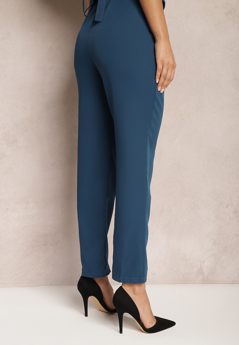 Pantaloni Bleumarin Regular Namamn 3