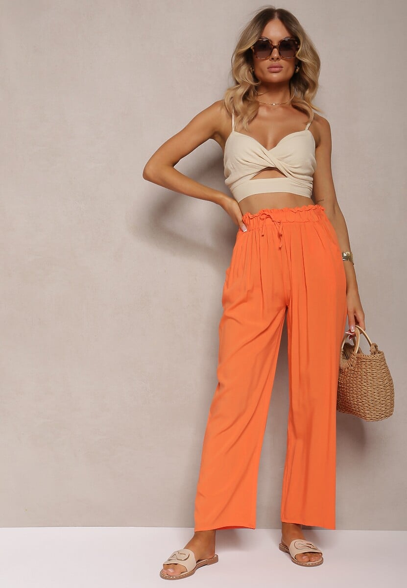 Pantaloni portocalii Karrill 2