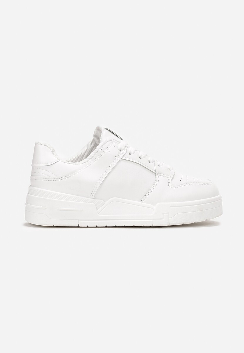 Białe Sneakersy z Ozdobnymi Wstawkami Jeffeed 3