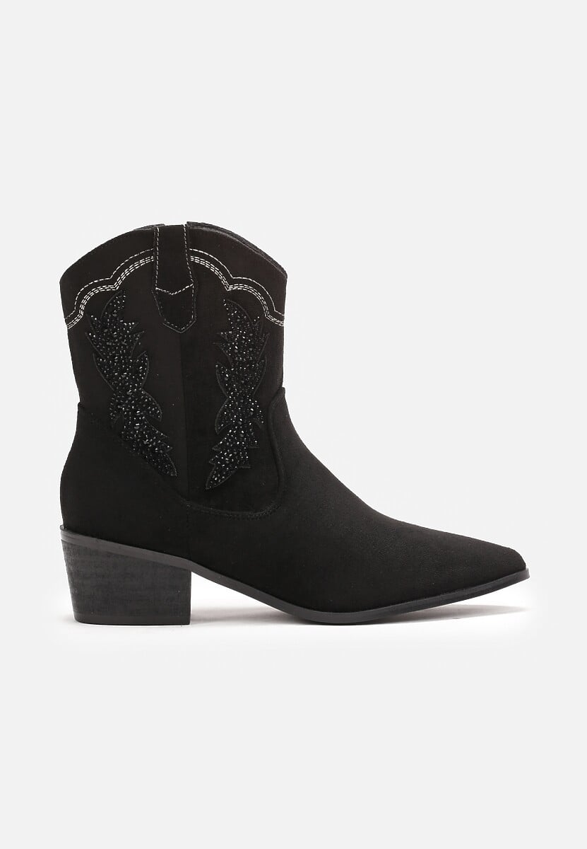 Cizme Cowboy Negre Glezna Farel 3