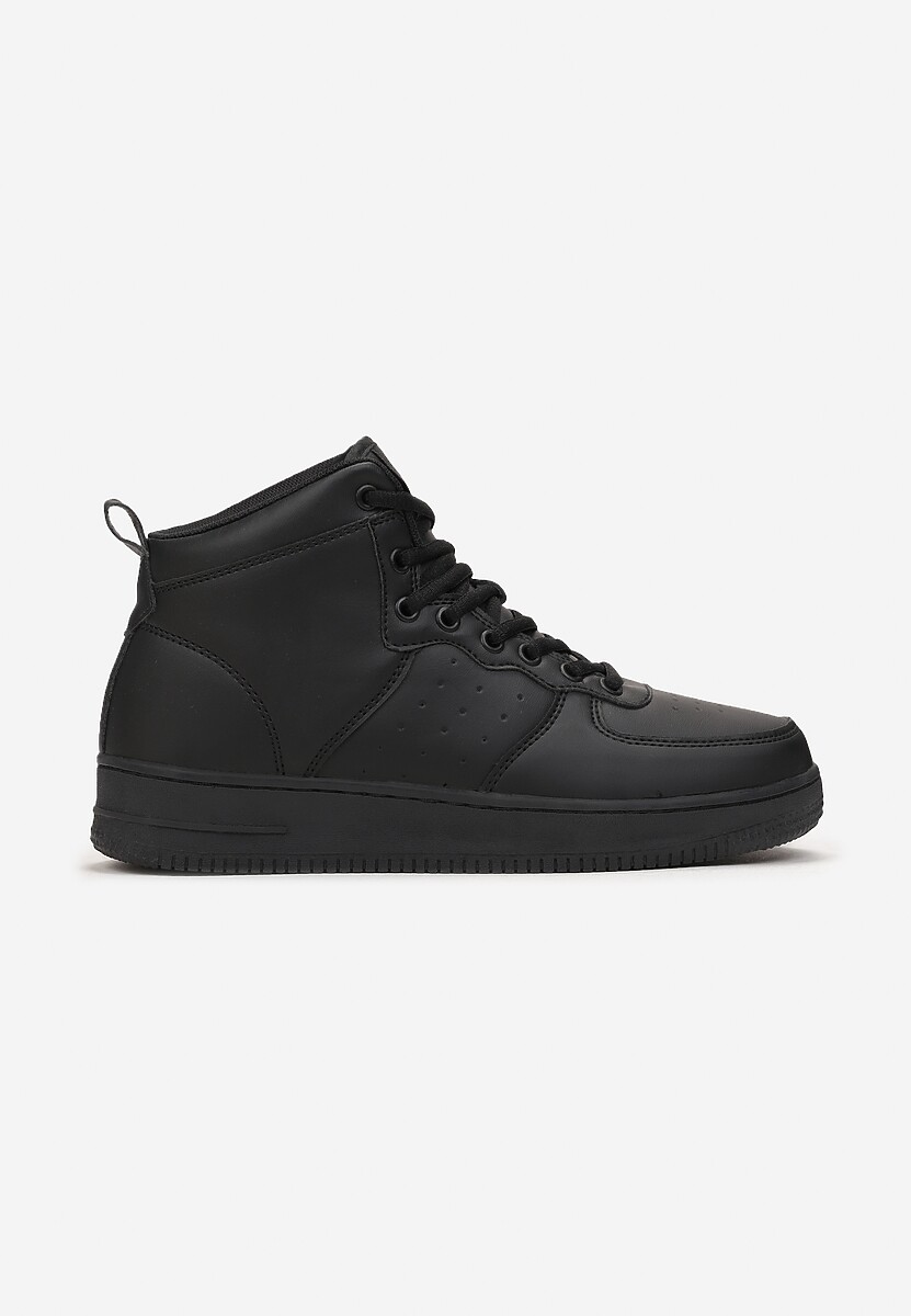 Sneakers Negri cu șireturi până la gleznă Lincea 3