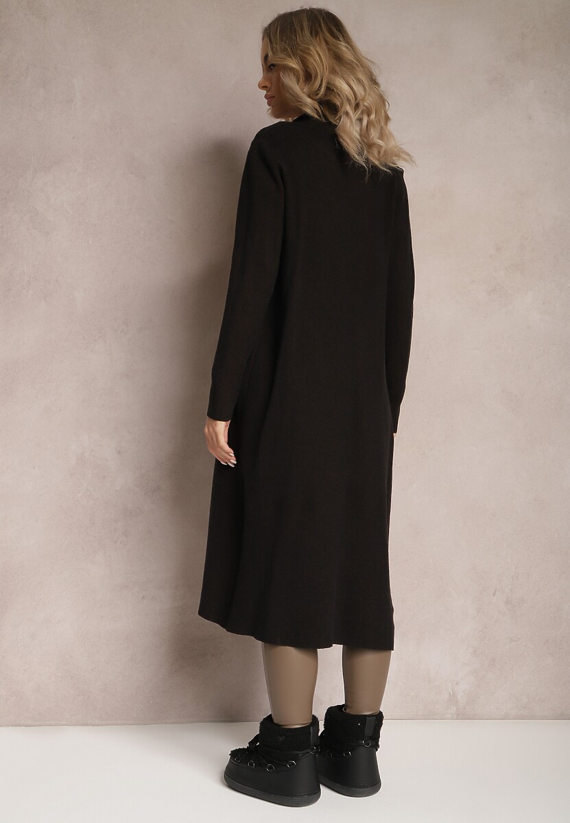 Cardigan Negru Larg Jacquella 3