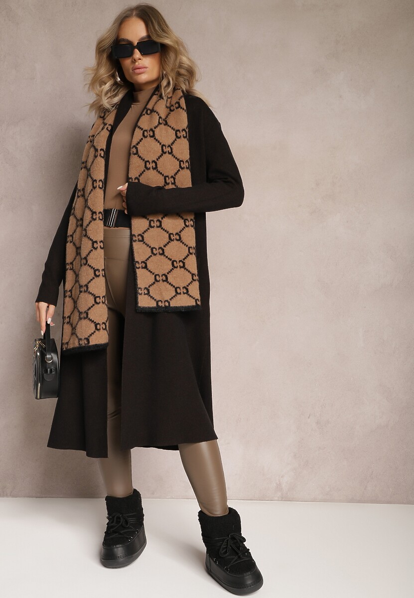 Cardigan Negru Larg Jacquella 2