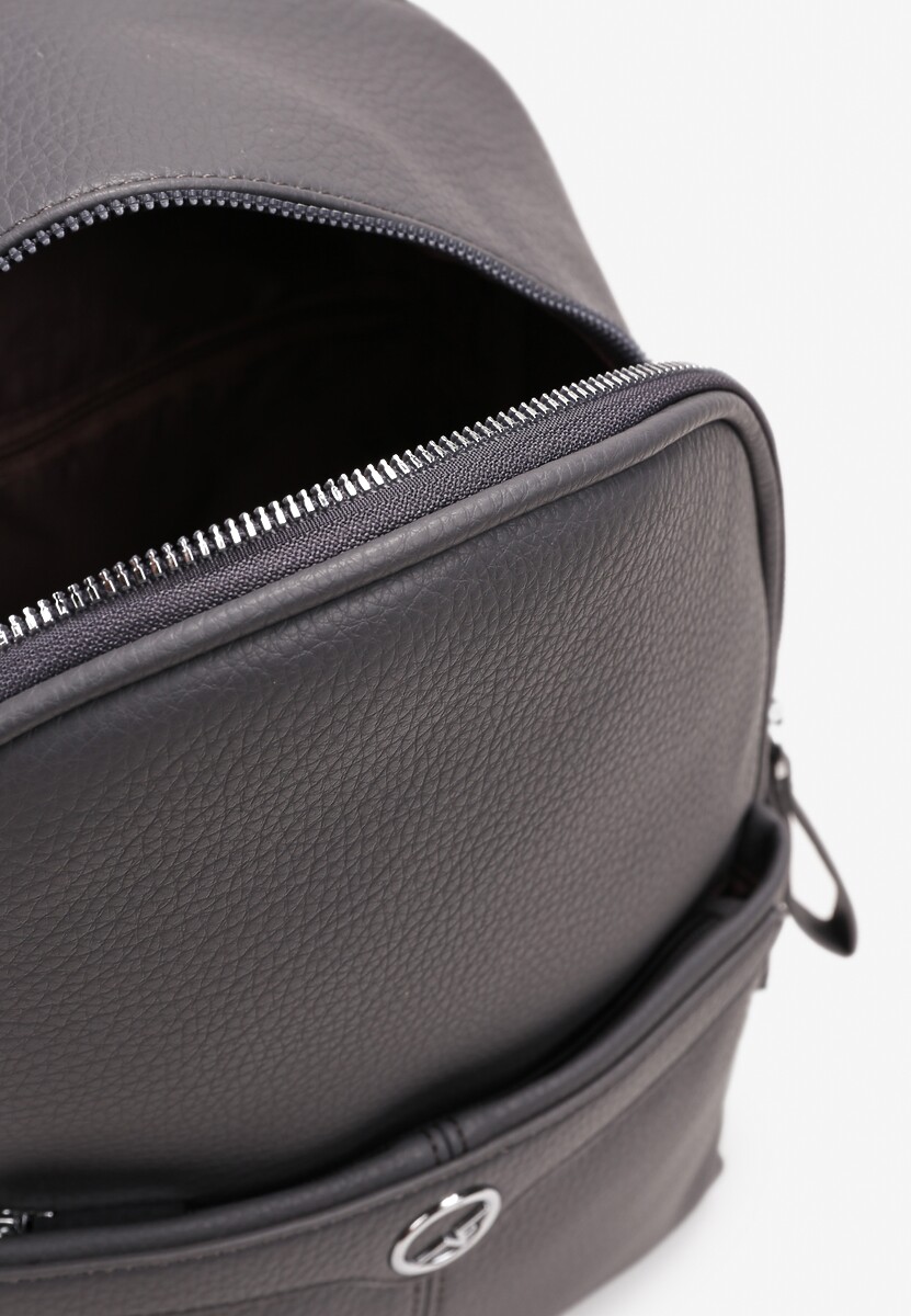 Szary Plecak w Miejskim Stylu Jednokomorowy Jiowana 3