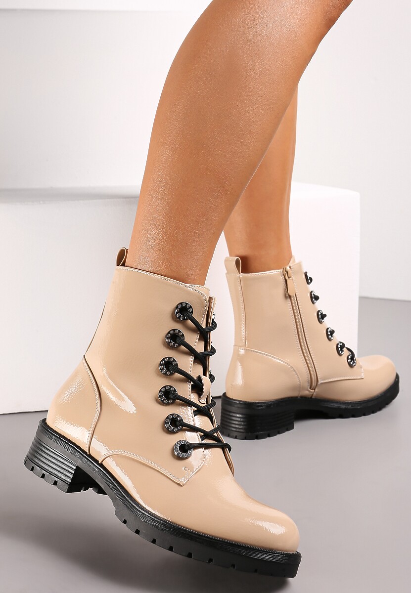 Botine Ghesha cu Toc Gros 1