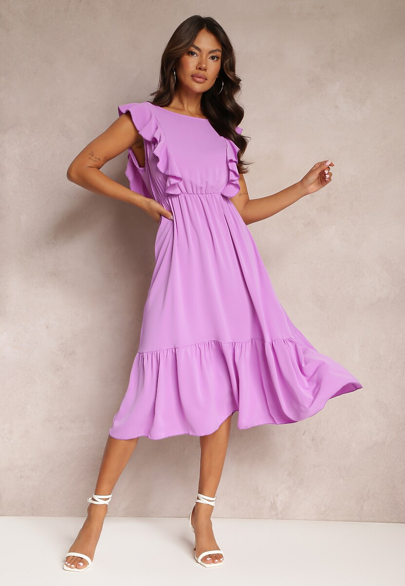 Rochie Violet Închis Philonia 1