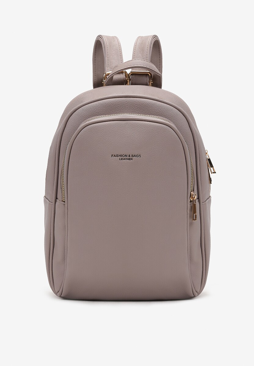 Rucsac Gri în Stil Urban cu Barete Reglabile Armanette 1