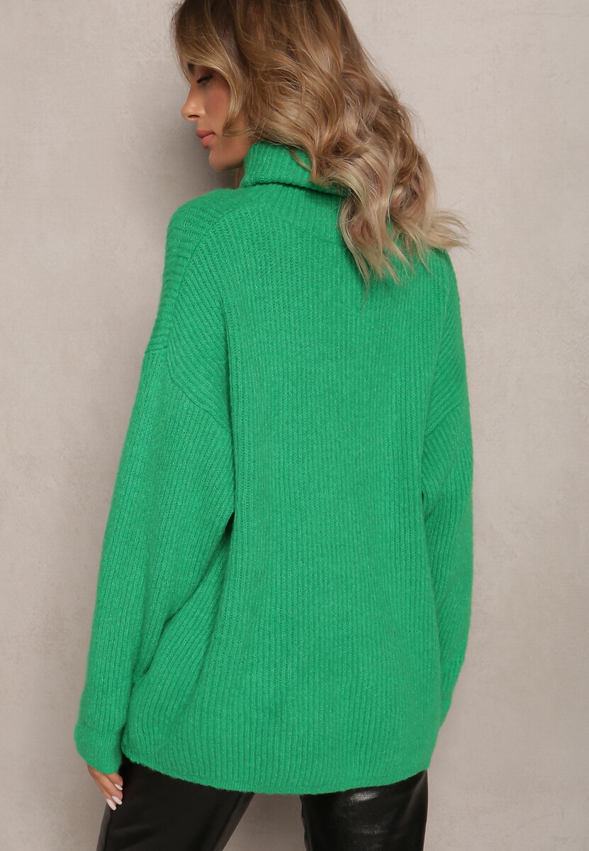 Jasnozielony Golf Oversize Malia 3