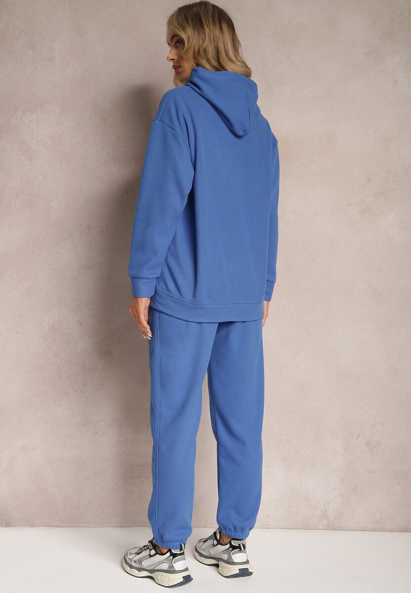 Compleu Albastru din 2 Piese cu Bluză și Pantaloni Orifira 3