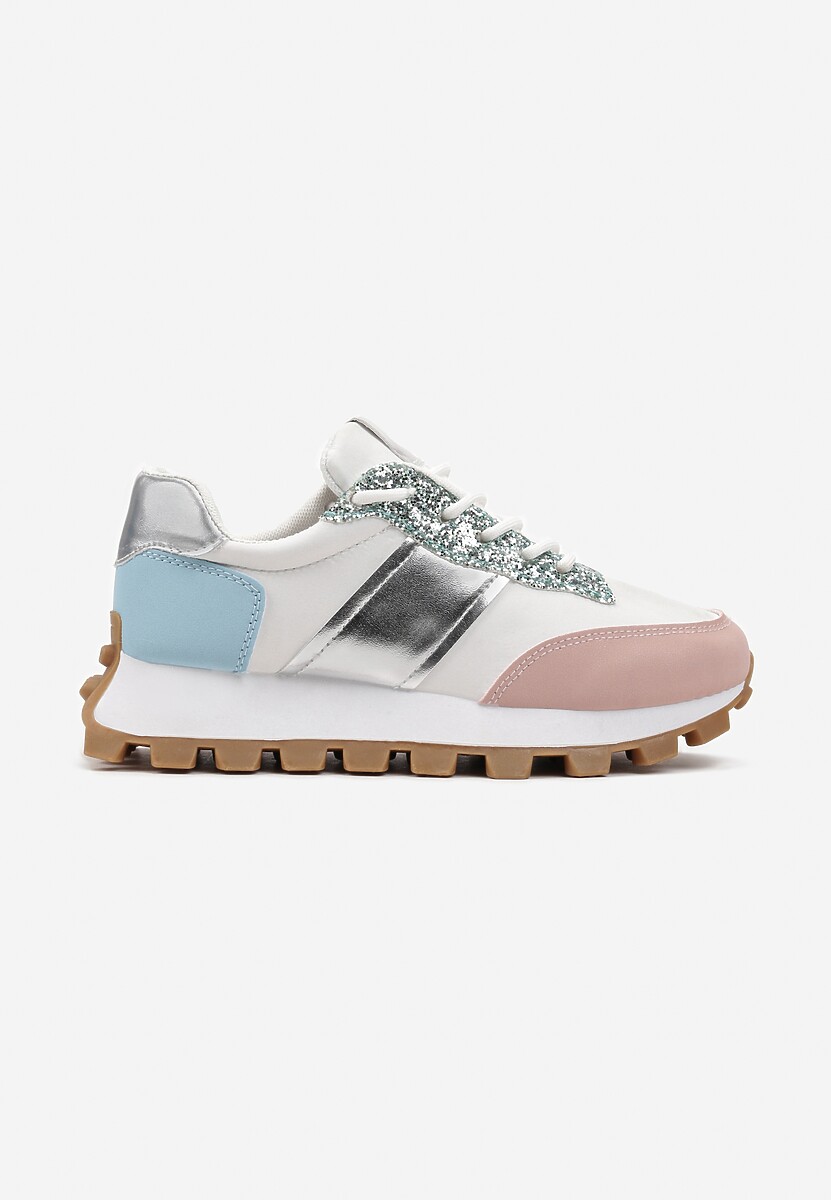 Sneakers Roz cu Talpă Groasă și Profil Pikiria 3