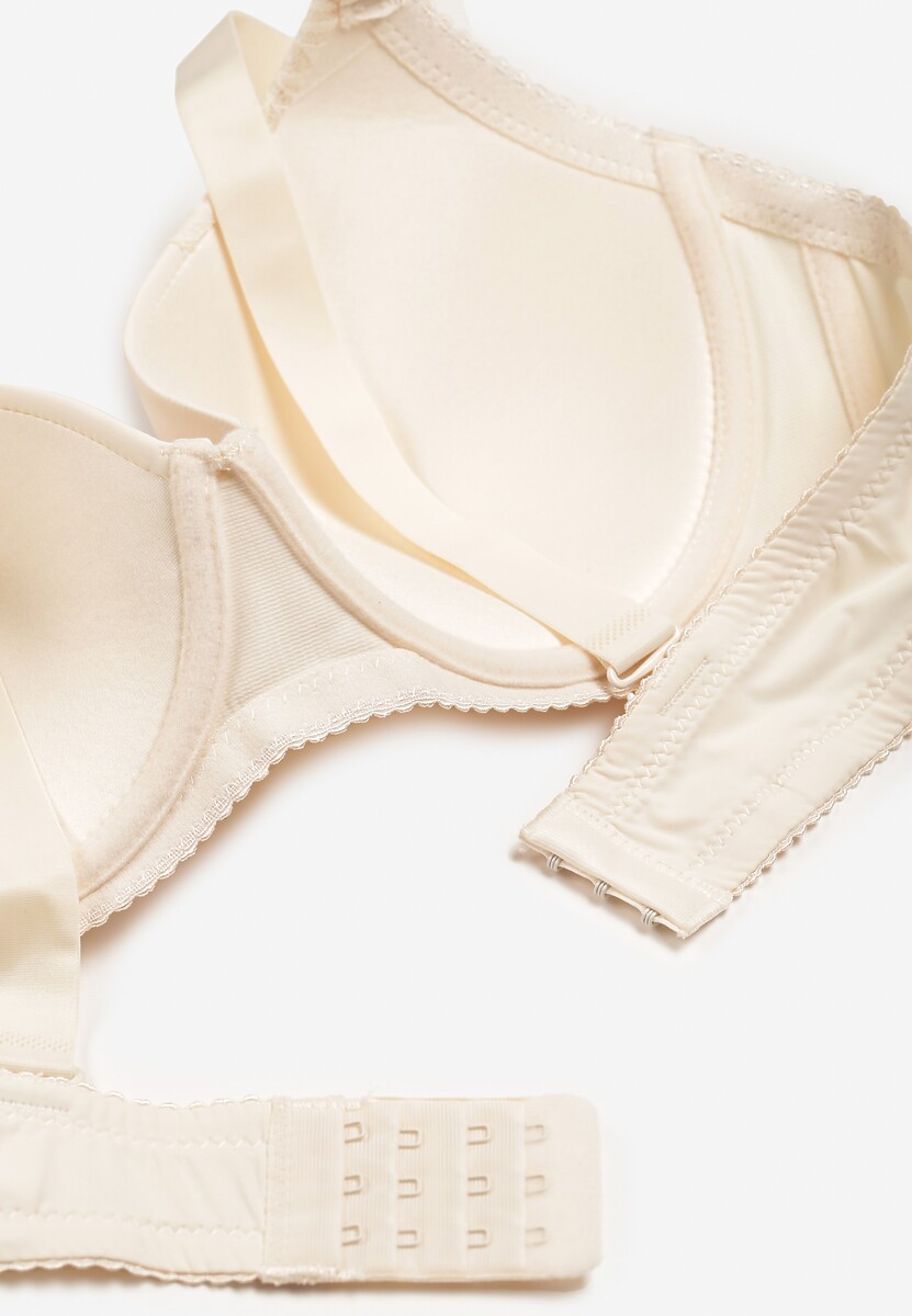 Sutien Push-Up Dantelă Bej Deschis Uronia 3