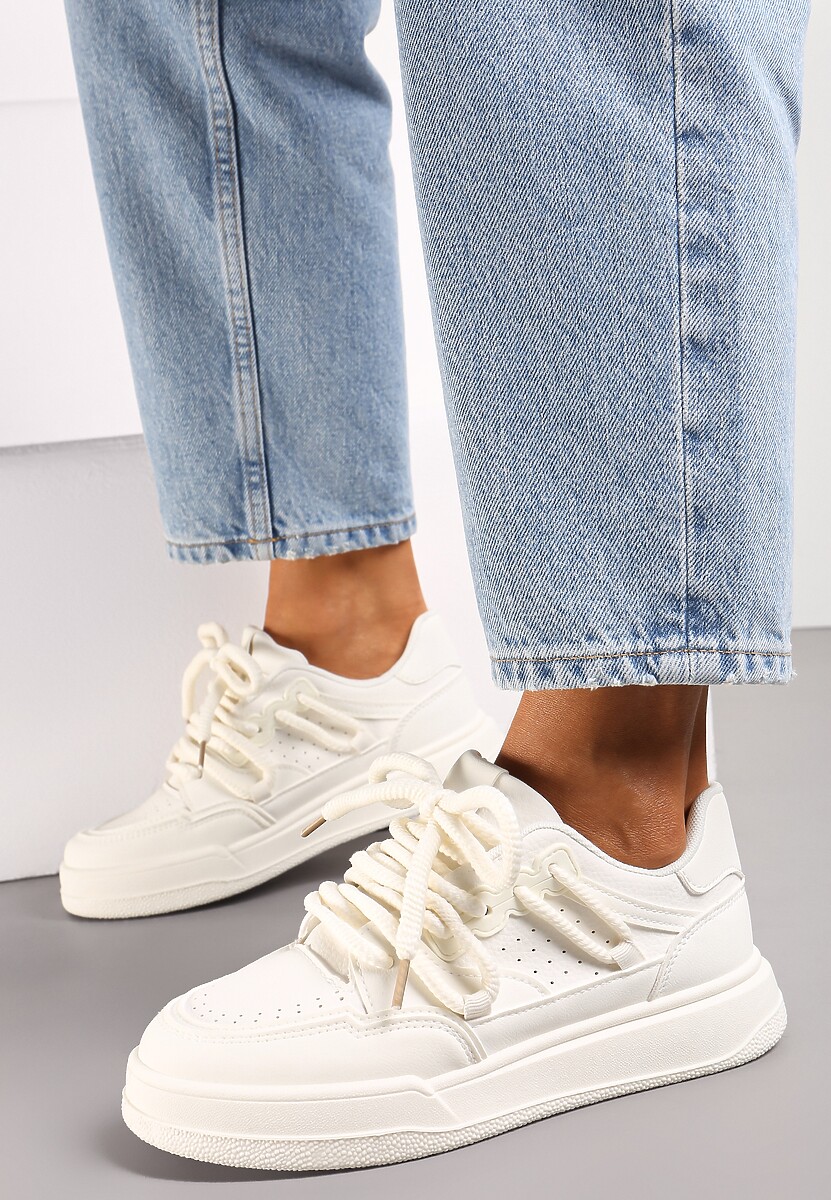 Beżowe Sneakersy Sylvena 1