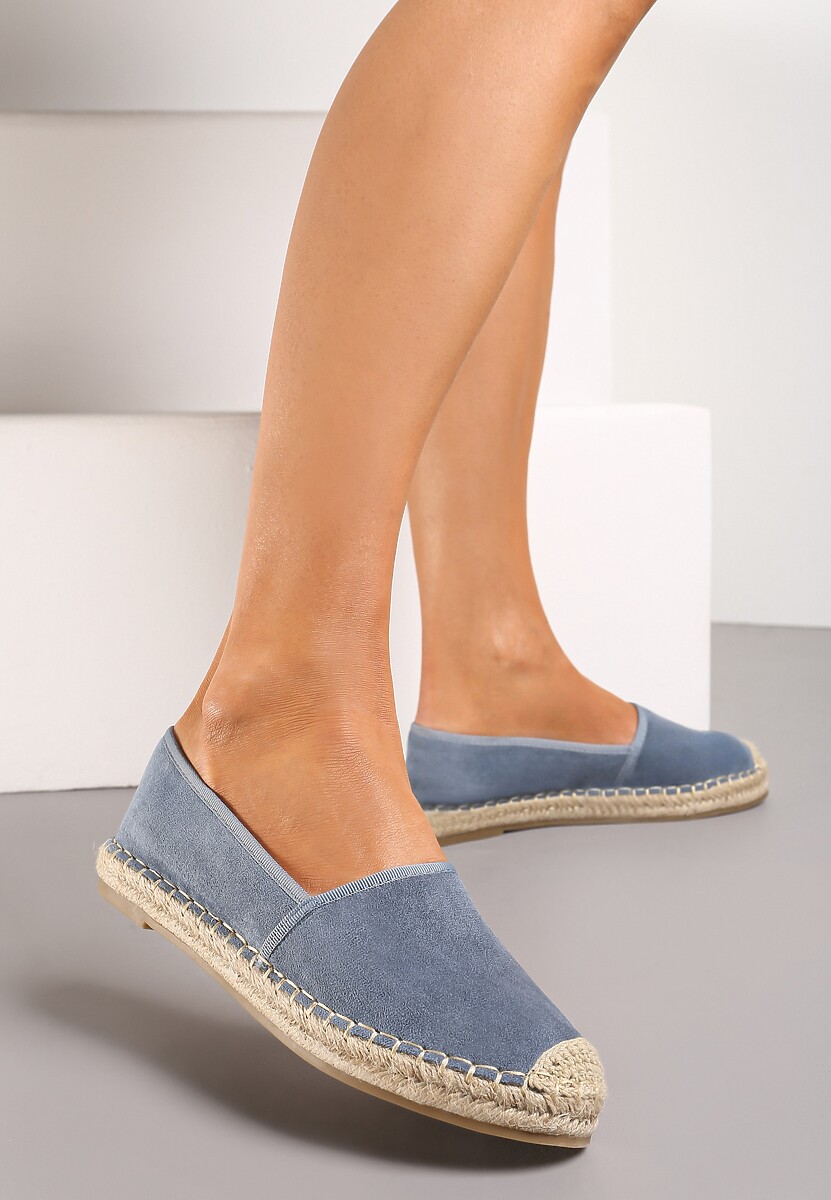 Ciemnoniebieskie Espadryle Aurinda 2