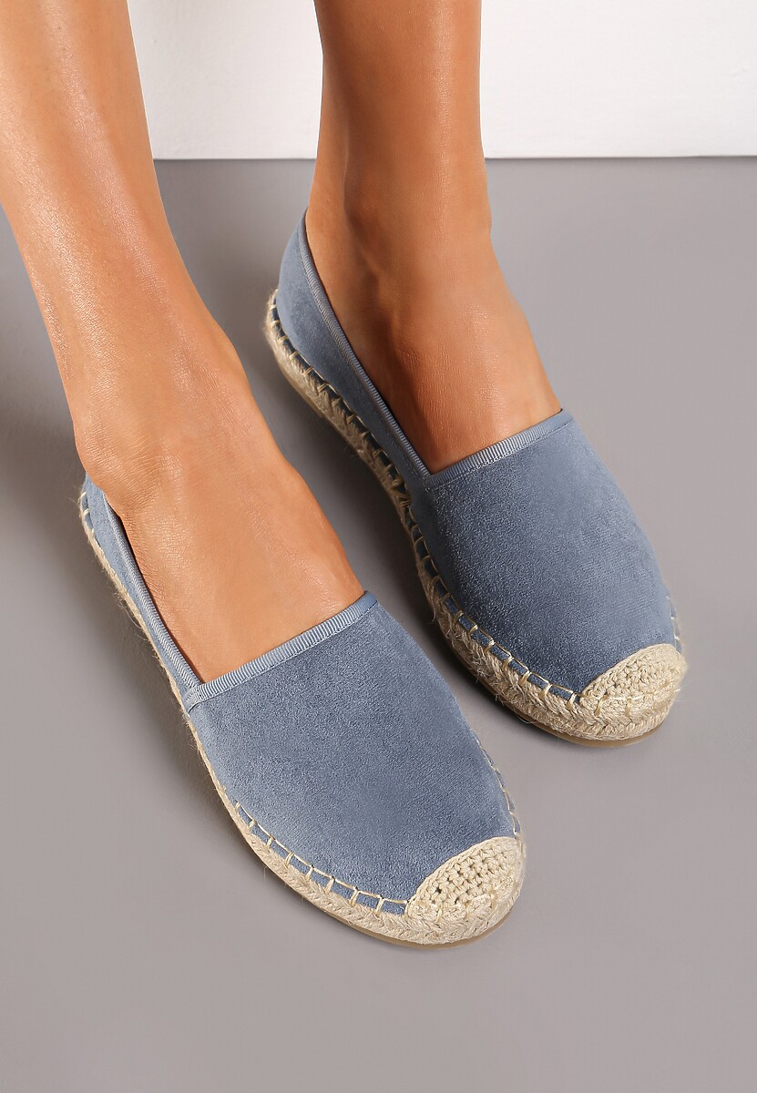 Ciemnoniebieskie Espadryle Aurinda 3