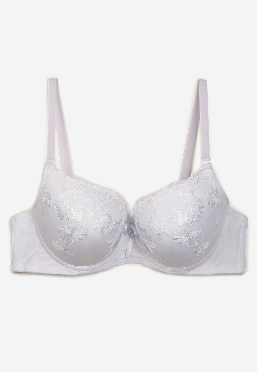 Sutien Alb din Dantelă Cu Cupe Full Cup Nexahoa 2