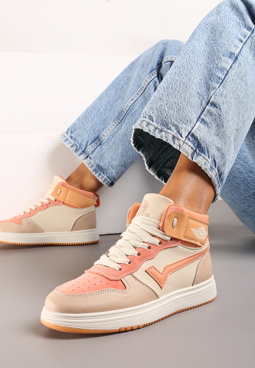 Sneakers portocalii Esspina 2