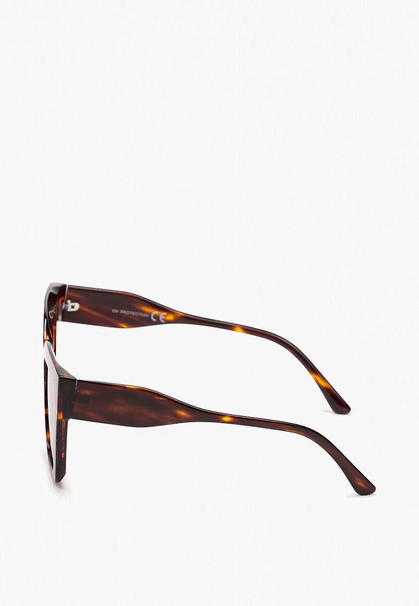 Ochelari de soare maro Cat Eye Gioria 2