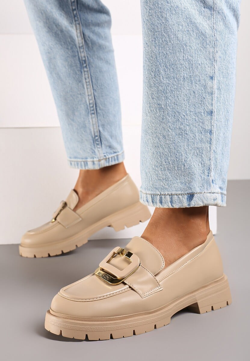 Mocasini Evalith Bej 1