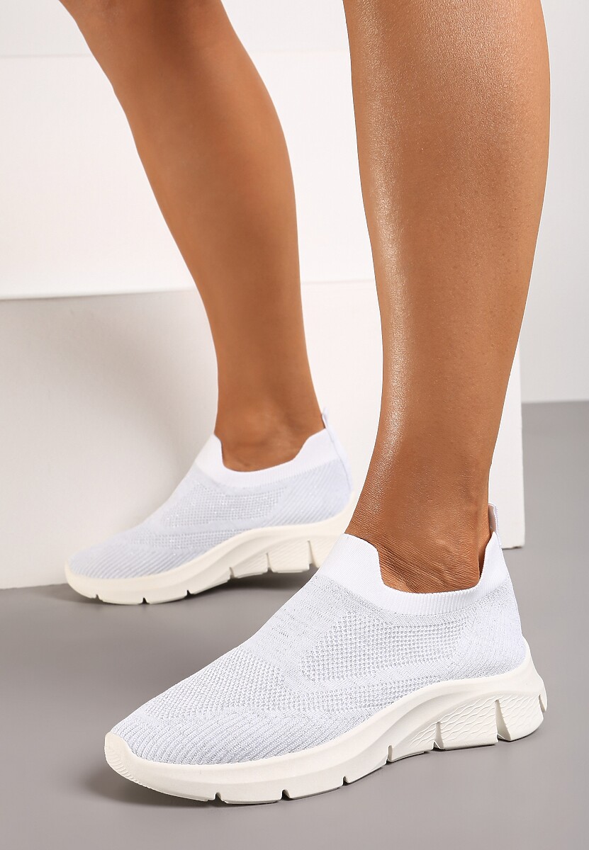 Pantofi Sport Albi Incaltaminte Sosete Tiamonika 1