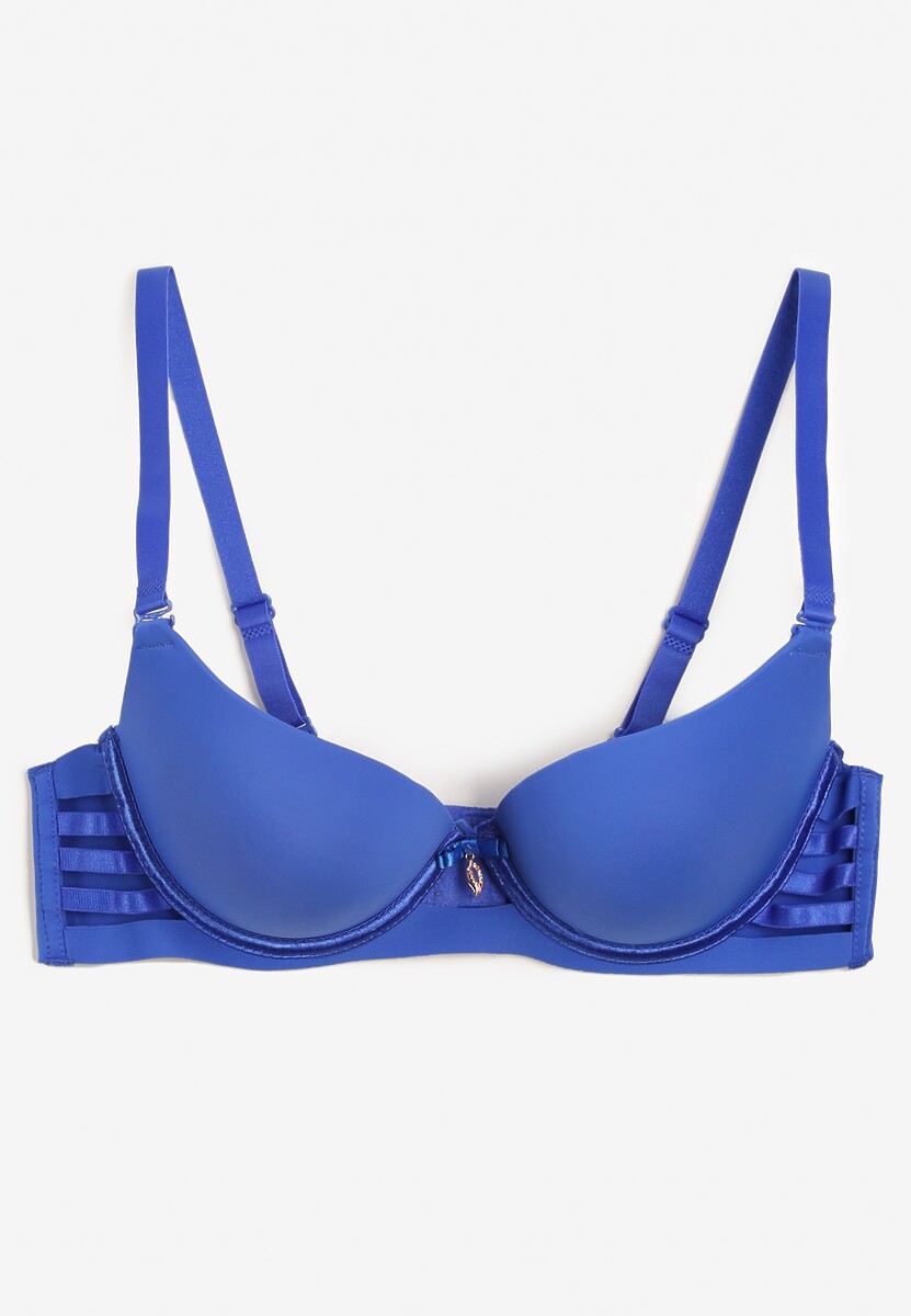 Sutien Push-Up Bleumarin cu Bretele Reglabile Dimarinsa 2