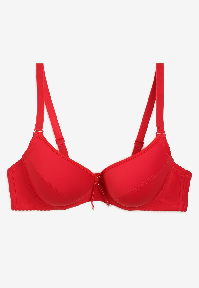 Sutien Roșu cu Bretele Detașabile Full Cup Aristea 2