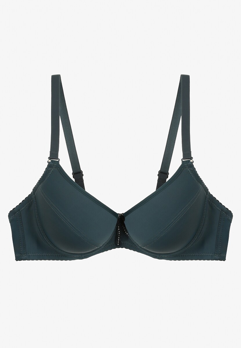 Sutien Verde Închis Cu Bretele Detașabile Full Cup Aristea 2