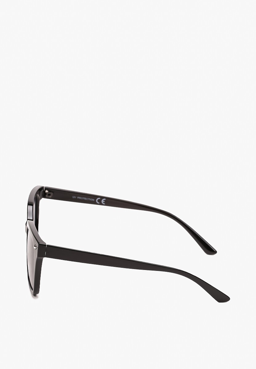 Czarne Okulary Przeciwsłoneczne Cat Eye z Filtrem UV Sandalea 2