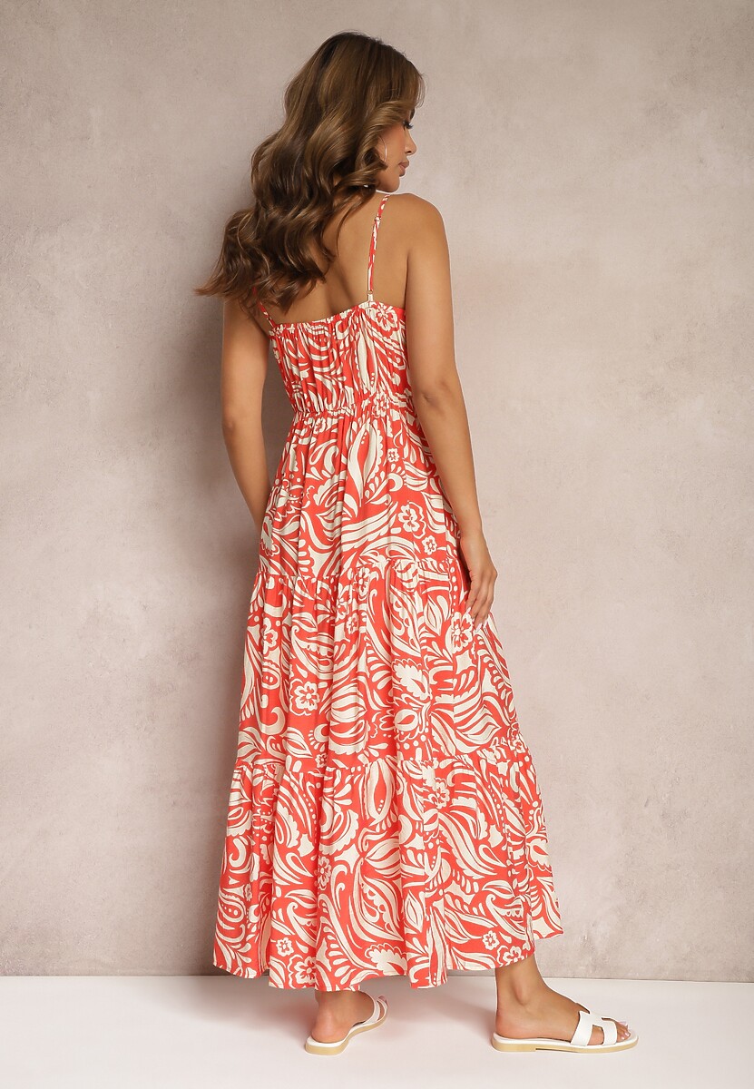 Rochie Dimikka Portocalie 3