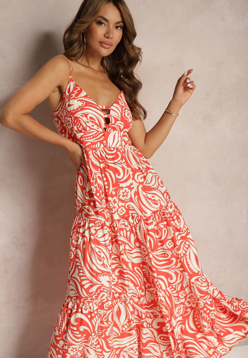 Rochie Dimikka Portocalie 1