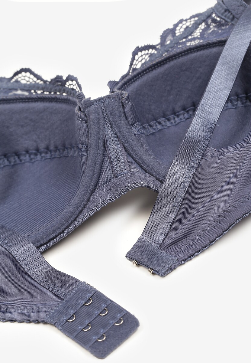 Bleumarin Clasic Sutien cu Bretele Reglabile Vikiirin 3