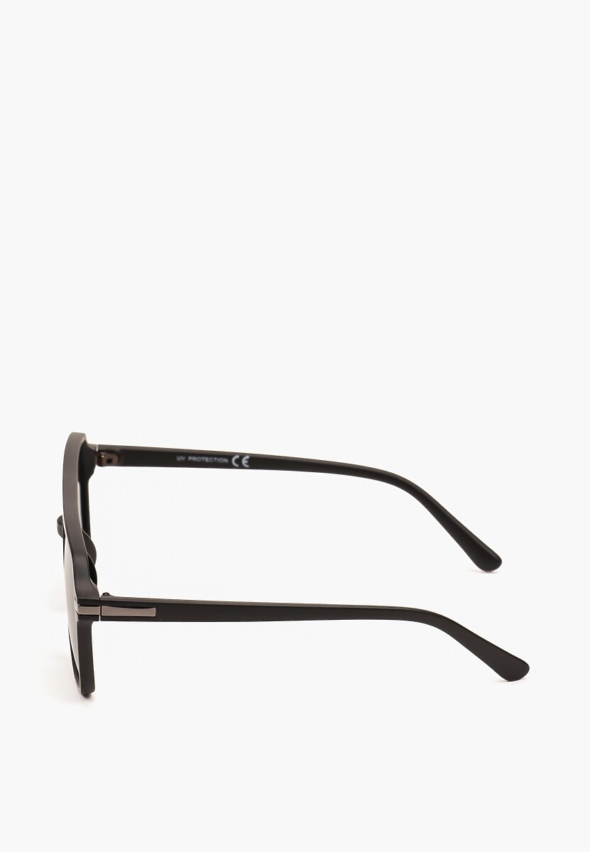 Ochelari de soare negri-verzi tip aviator cu filtru UV Aretaie 2
