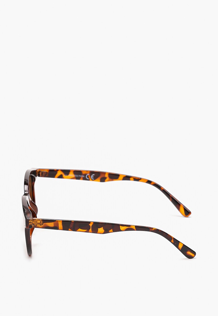 Ochelari de soare casual maro cu filtru UV Ellemarisa 2