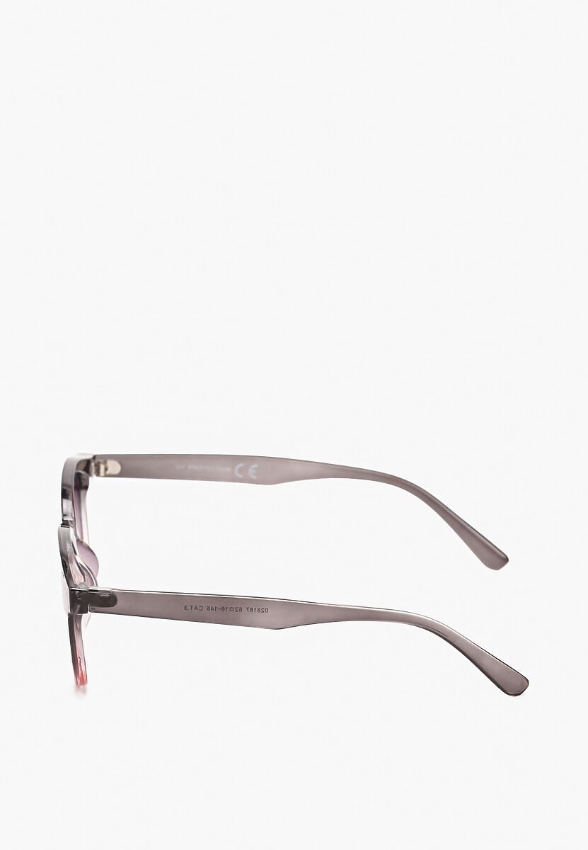 Ochelari de soare roz casual Ellemarisa cu filtru UV 2