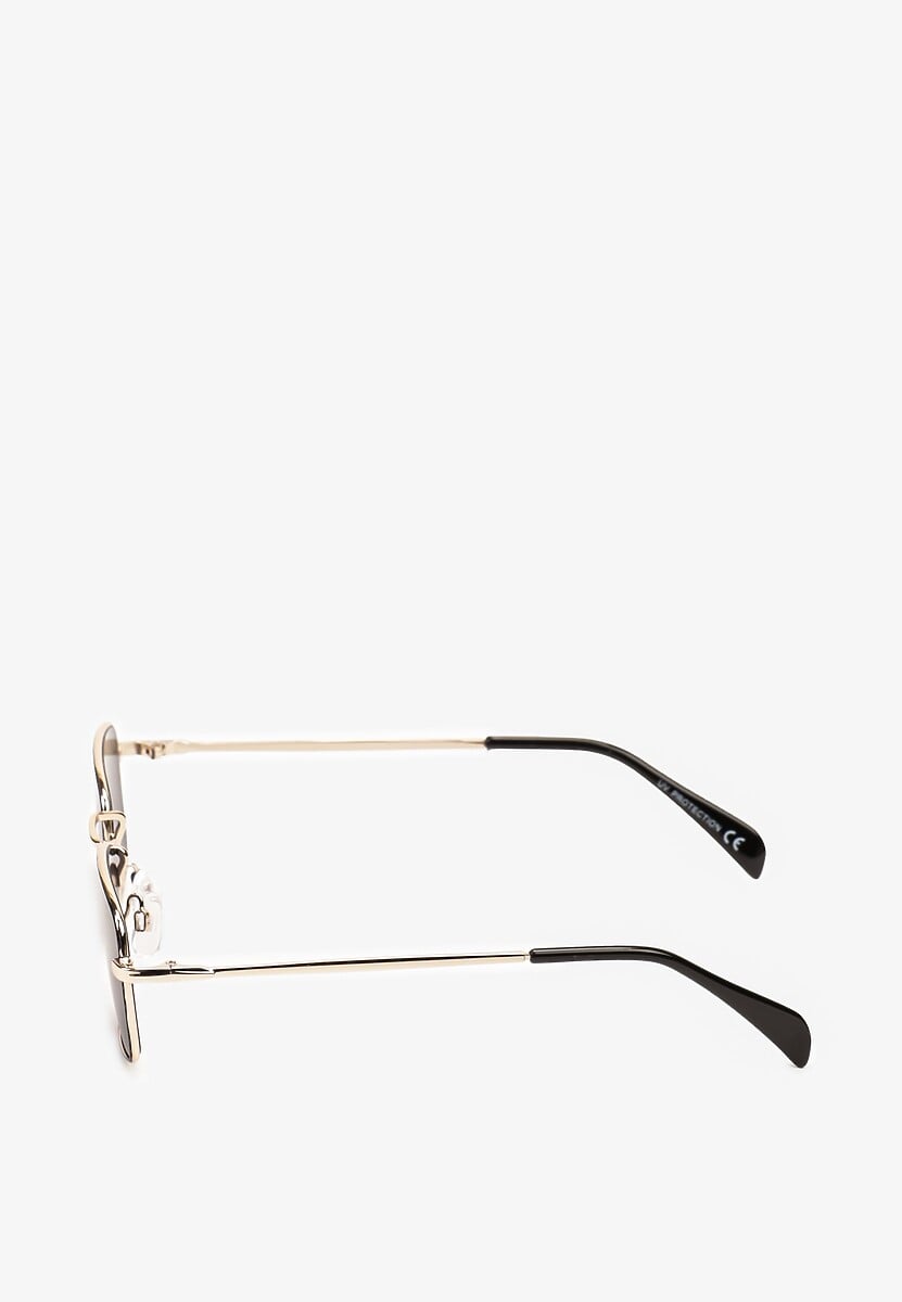Ochelari de Soare Negri Dreptunghiulari cu Filtru UV Callias 2