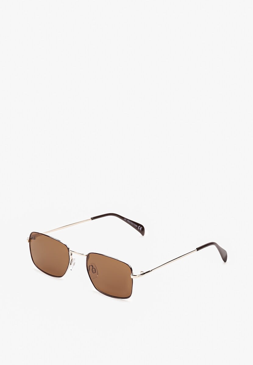 Ochelari de soare maro dreptunghiulari cu filtru UV Callias 1