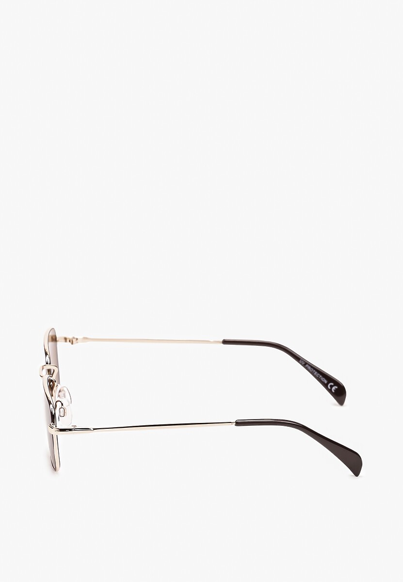 Ochelari de soare maro dreptunghiulari cu filtru UV Callias 2