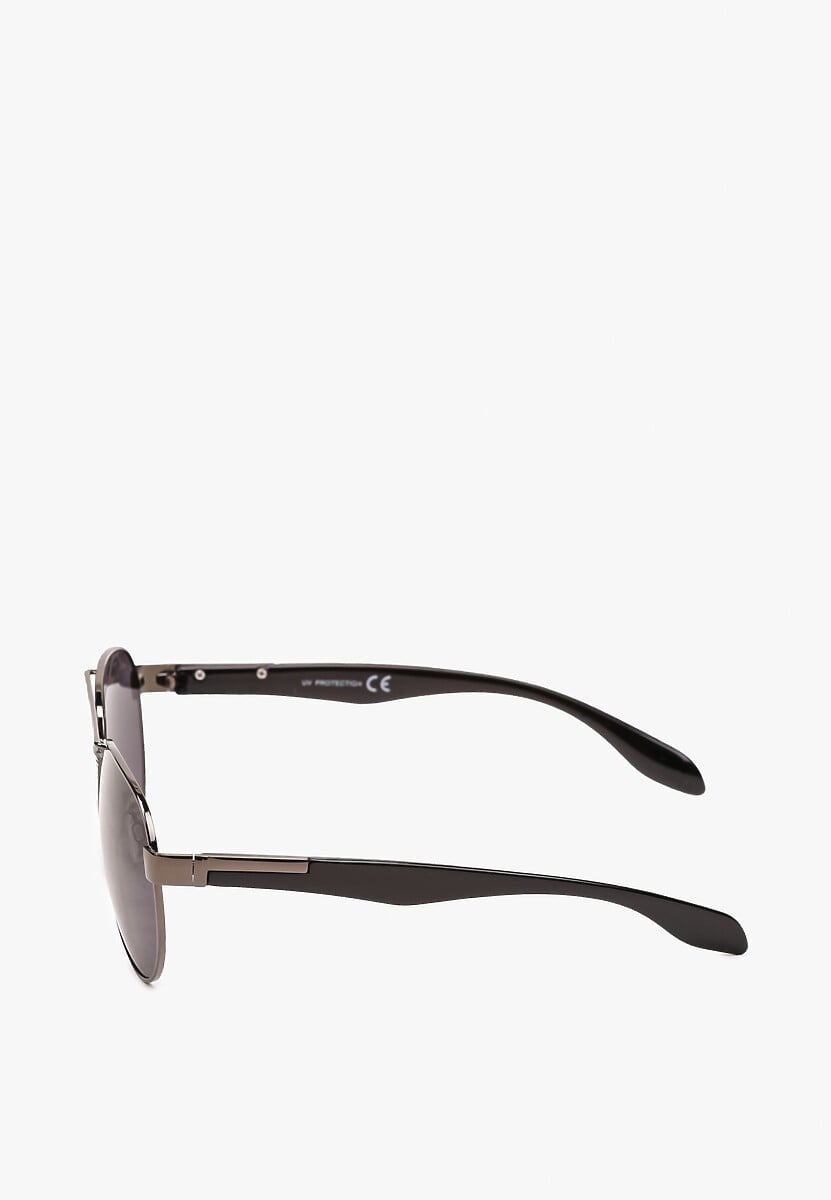 Ochelari de soare negri tip aviator Tasina 2