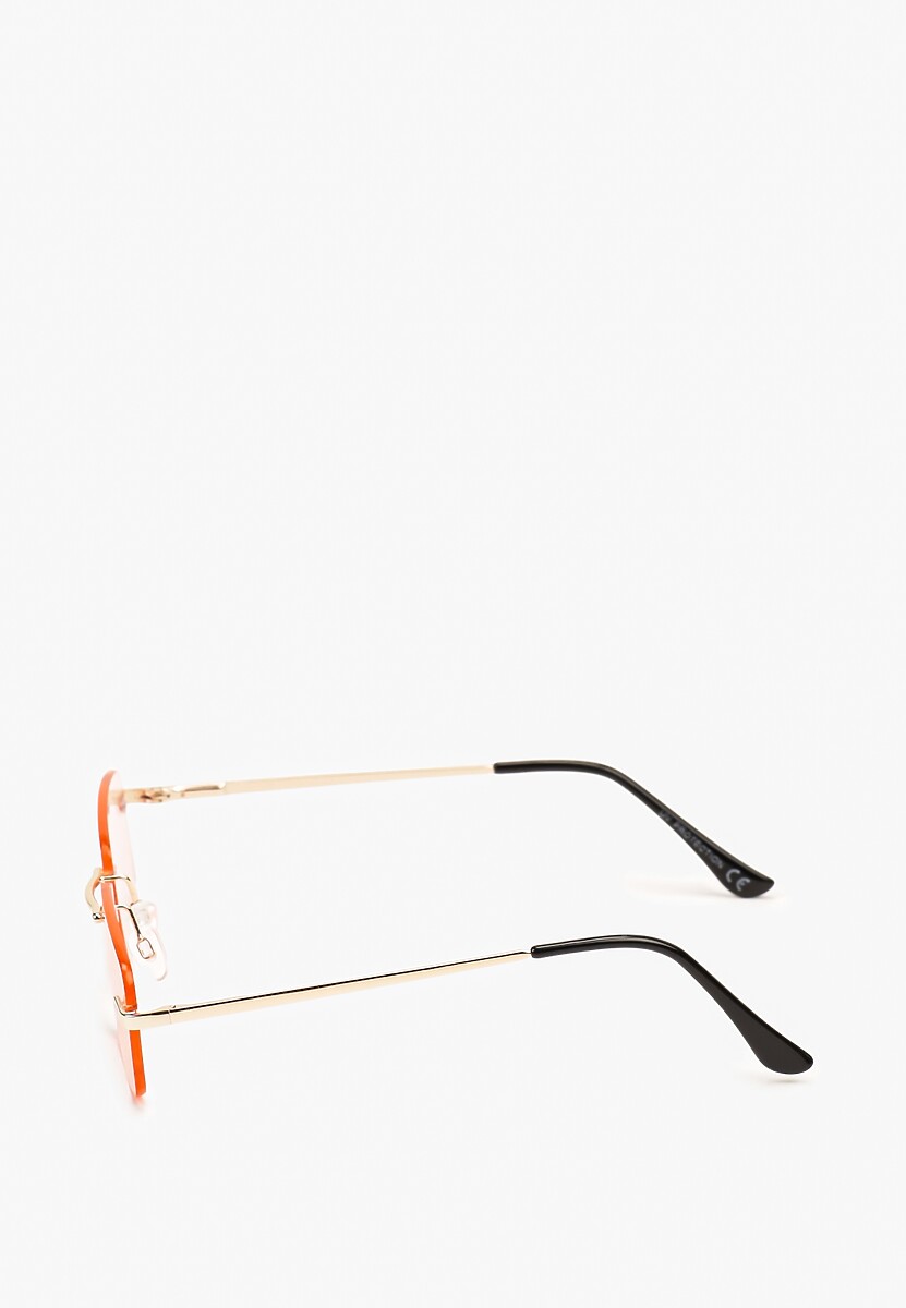 Ochelari de soare roz dreptunghiulari Ellelirese cu filtru UV 2