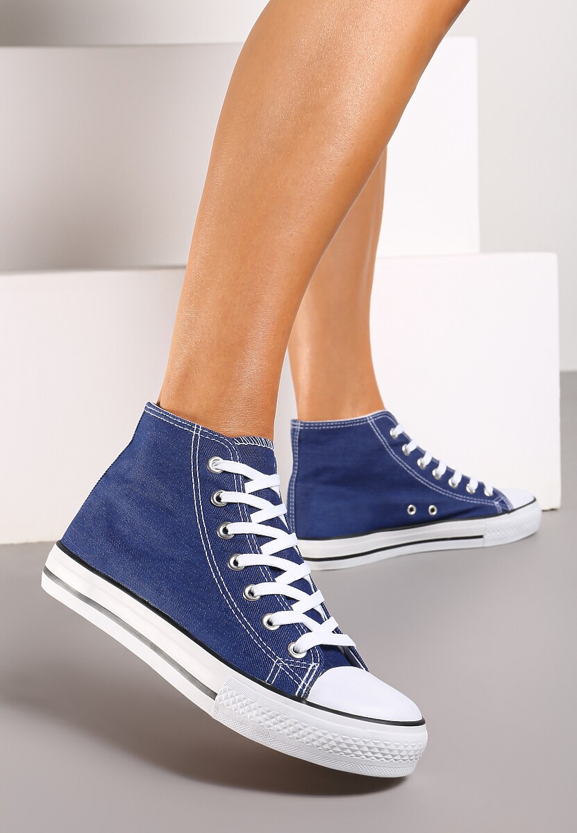Bleumarin Casual cu Siret Ghete Irma 2